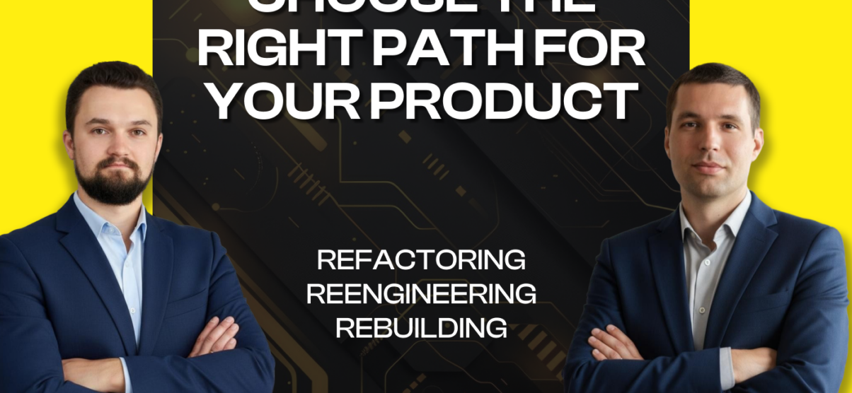 Refactoring vs Reengineering vs Rebuilding: What’s Best for Your Software?